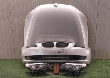 MASKA +ZAWIASY BMW 5 E60 E61 LAK: 354 TITANSILBER METALLIC