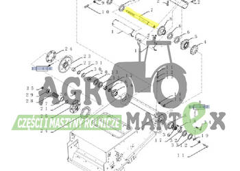 86974855, 84076965 WAŁ GÓRNY CNH