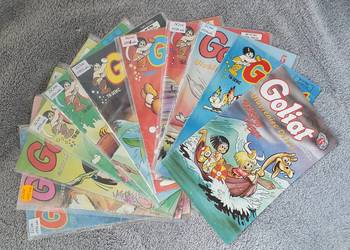 Goliat - zestaw 10 komiksów dla dzieci - lata 90te