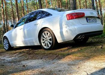 Sprzedam Audi A6 C7 2.0TDi 177KM w białym kolorze
