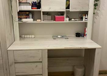 Meble firmy Wójcik - biurko i nadstawka