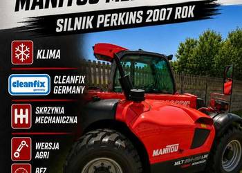 Manitou, jcb, nowe opony, klimatyzacja wersja agri
