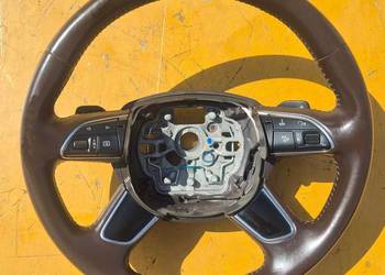 AUDI A8 D4 KIEROWNICA MULTIFUNKCJA ŁOPATKI DSG 4H0419091T