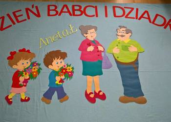 Dekoracje na Dzień Babci i Dziadka z brystolu. Tel: 504102 444