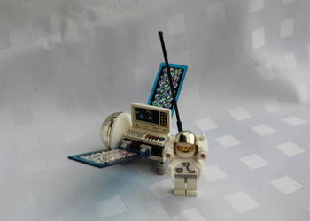 6458 LEGO Zestaw Kompletny Instrukcja Stacja Kosmiczna