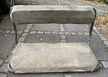 Willys M38, M38A1 ławka tylna, siedzenie kierowcy