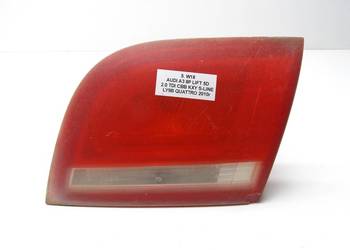 LAMPA PRAWA PRAWY TYŁ TYLNA W KLAPE 8P4945094D AUDI A3 8P LIFT 5D S-LINE