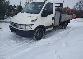 Iveco Daily 2.8 kiper wywrotka 3 strony, gaz na linkę, nowe opony