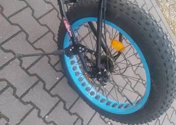 Rower młodzieżowy wyczynowy grube opony BMX MONSTER X RIDER nie elektryczny