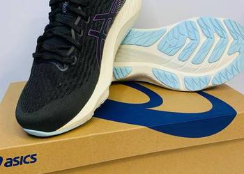 ASICS damskie buty do biegania Gel Kayano Lite 3, Black/Cyber Grape, EU41,5