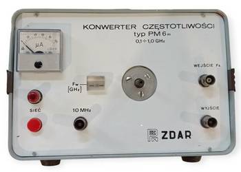 KONWERTER, konwertery częstotliwości ZDAR PM6 0,1-1,0 GHz