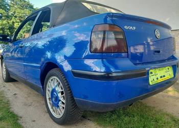 VW Golf IV 1.6 benzyna Cabrio Karmann z de alu BBS