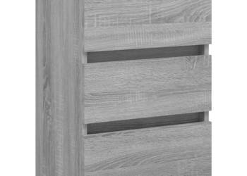 Szafka nocna szary dąb sonoma 40x35x625 cm WM-815173