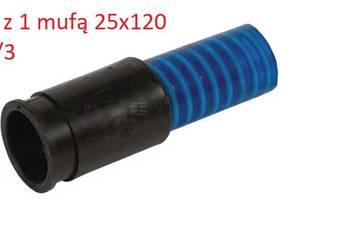 Wąż z 1 mufą 25x120 D25/3 3774045