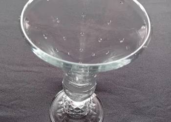 Szklany swiecznik Johansfors - Szwecja. Druga połowa XX w.