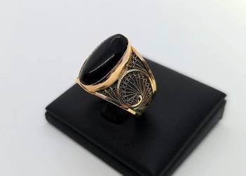 Złoty pierścionek próby 583 - 6,59g (Rozmiar 20)