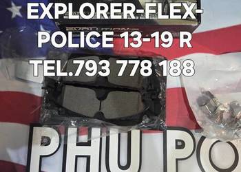 KLOCKI HAMULCOWE PRZEDNIE FORD EXPLORER-FLEX-POLICE 13-19 R
