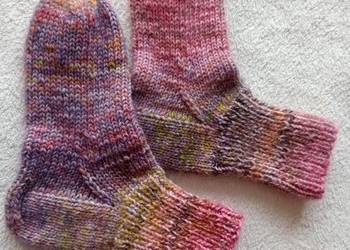 2 pary skarpet wełniano-bawełnianych 39-41