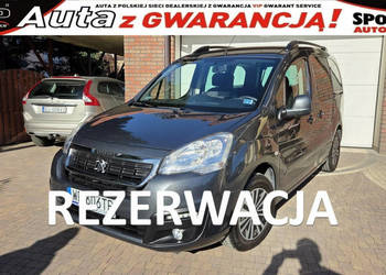 Peugeot Partner 2018.07- rej -1.6 HDI 100 KM, SALON PL,I WŁ,Tempomat F.vat…