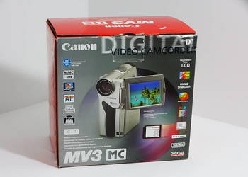 Canon MV3 MC – kamera cyfrowa MiniDV + akcesoria