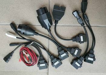 kable samochodowe diagnostyczne OBD2 nowe do samochodów osobowych +kabel za