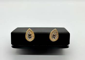 Nowe Złote kolczyki pr 585 1,95g