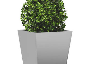 Donice ogrodowe 2 szt. 40x40x40 cm stal galwanizowana WM-851063