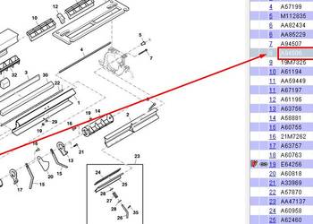 A94507 Śruba M6x1x70 John Deere
