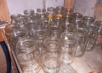 Słoiki z zakrętkami, różne pojemności