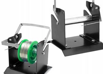 Podstawka Podajnik na Cynę 115 mm – Stal + Tworzywo | 2 Rolki