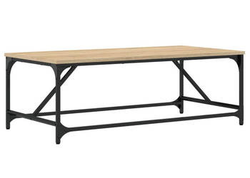 Stolik kawowy dąb sonoma 100x50x35 cm materiał drewnopochodny WM-835330
