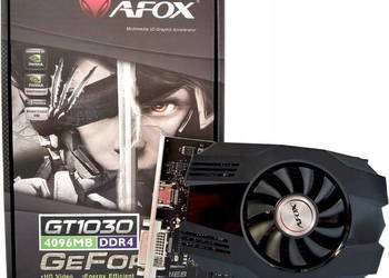 Nivida GeForce GT 1030 Afox HDMI DVI 4GB GDDR4