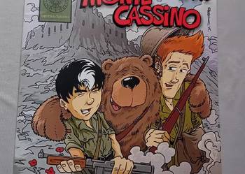 Komiks: Bitwa pod Monte Cassino 1944 r. Cz. 4 Wojenna odyseja Antka Srebrn.