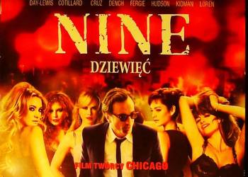 Nine. Dziewięć. Musical pełen gorących emocji, seksu, muzyki i tańca