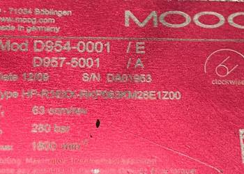 Moog HP - R18XX - RKP063KM28E1Z00 Pompa hydrauliczna