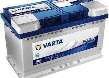 Akumulator  80Ah 800A EFB VARTA N80 Blue Dynamic