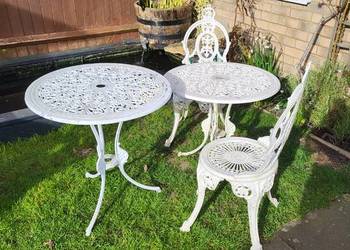 Unikatowy komplet mebli ogrodowych zestaw pałacowy