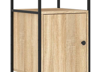 Szafka nocna dąb sonoma 40x42x60 cm materiał drewnopochodny WM-826035