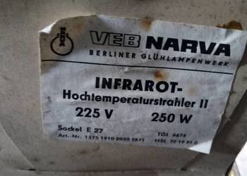 Żarówka grzewcza tzw,,kwoka" NARVA 250W E27 infrared