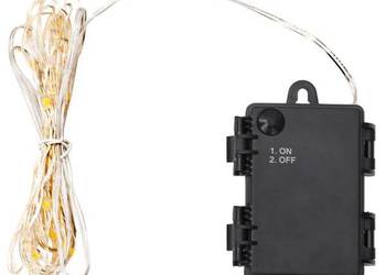 vidaXL Sznur 66 lampek LED z dmuchawą, 660 cm（SKU:51702）