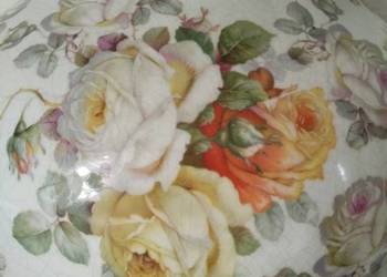 Dwa duże cudne stare porcelanowe wazony sygnowane