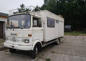 Mercedes LP 608 kamper laweta wywrotka