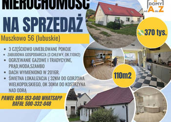 Działka 31 arów z domem i budynkami gospodarczymi