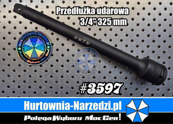 Przedłużka udarowa 3/4" 325mm długa przedłużka udarowa przedłużka 3/4"