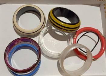 (113) Bransoletki PRL-u 8 sztuk