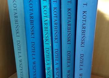 Kotarbiński Dzieła wszystkie Ontologia Logika teoria poznania Prakseologia