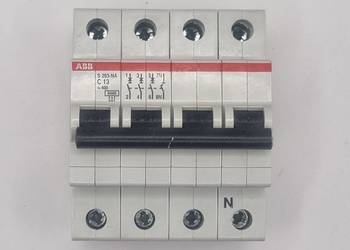 Wyłącznik ABB S203-NA C13 3P+N 13A, używany