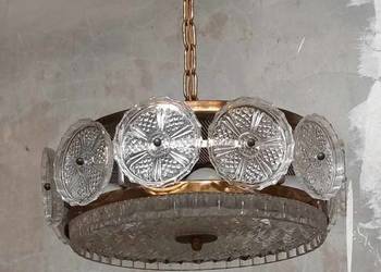 Retro lampa wiszaca z 1965 roku Kamenický Šenov Czechoslowacja