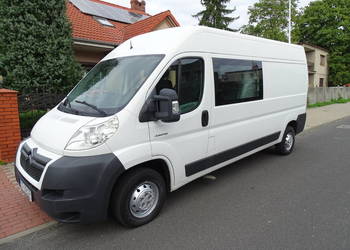 Citroën JUMPER 120 KONI, L3 H2 , 7-OSÓB ,KLIMA -sprawna  BRYGADÓWKA