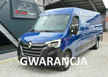 Renault Master max najdłuższy 3 osobowy L4H2 pełna opcja serwis lift 2021